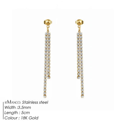 Modern Linear Chain Earrings for Women Elegant Pearl Tassel Dangle Earring Long Threader Earring Statement Party Jewelry Gift