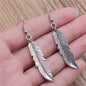 Animal Dangle Earring Vintage Bird Drop Earring Peacock Dove Feather Wing Dangle Drop Earring Fashion Animal Jewelry for Women