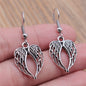 Animal Dangle Earring Vintage Bird Drop Earring Peacock Dove Feather Wing Dangle Drop Earring Fashion Animal Jewelry for Women