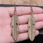 Animal Dangle Earring Vintage Bird Drop Earring Peacock Dove Feather Wing Dangle Drop Earring Fashion Animal Jewelry for Women