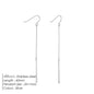Modern Linear Chain Earrings for Women Elegant Pearl Tassel Dangle Earring Long Threader Earring Statement Party Jewelry Gift