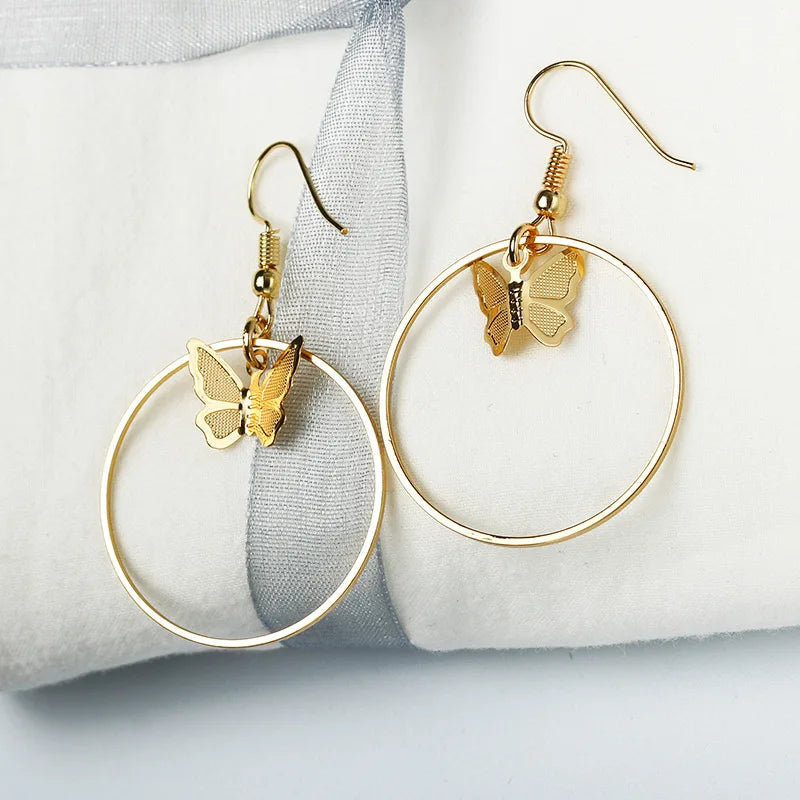 Ear Cuff Clip on Earrings without Piercing for Women Butterfly Earings Fashion Jewelry 2018 Earring Cuffs No Pierced